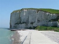 Falaises Veulette sur mer
